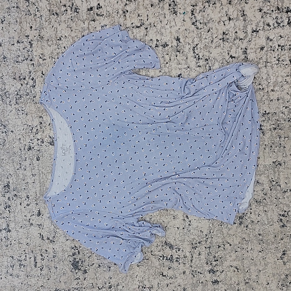 Loft floral top, size Small Petite